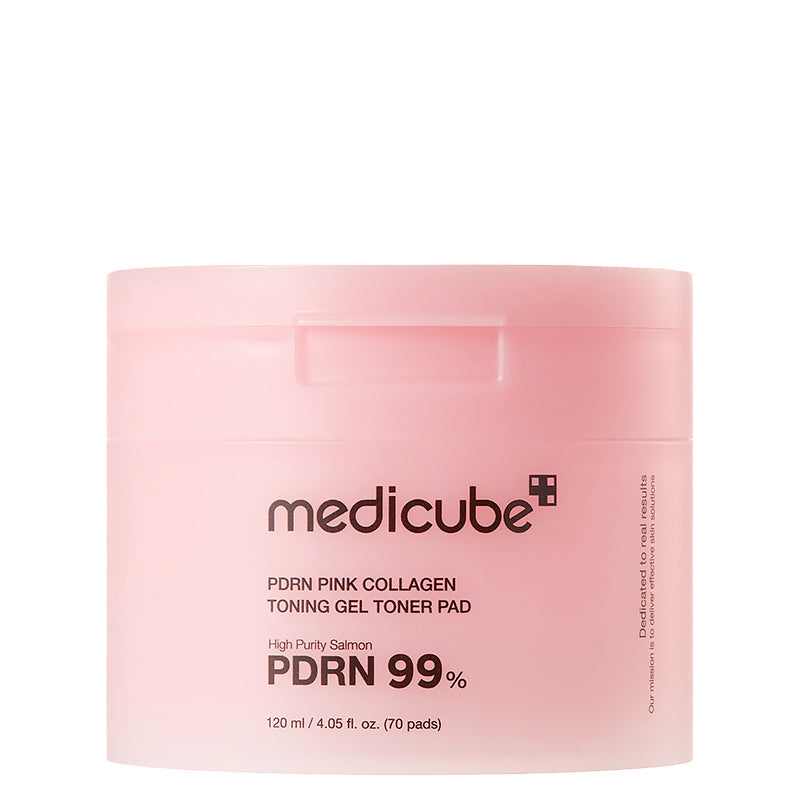 PDRN Pink Collagen Toning Gel Toner Pad Medicube