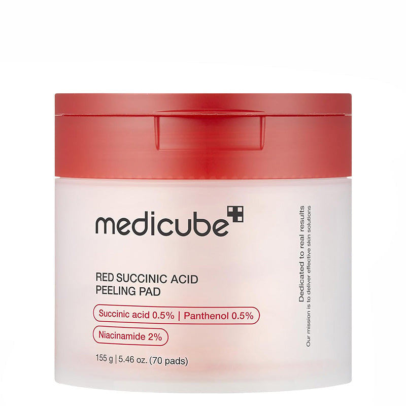 Red Succinic Acid Peeling Pad Medicube