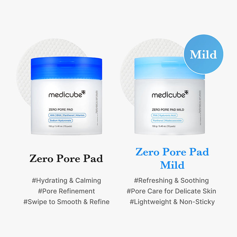 Zero Pore Pad Mild Medicube