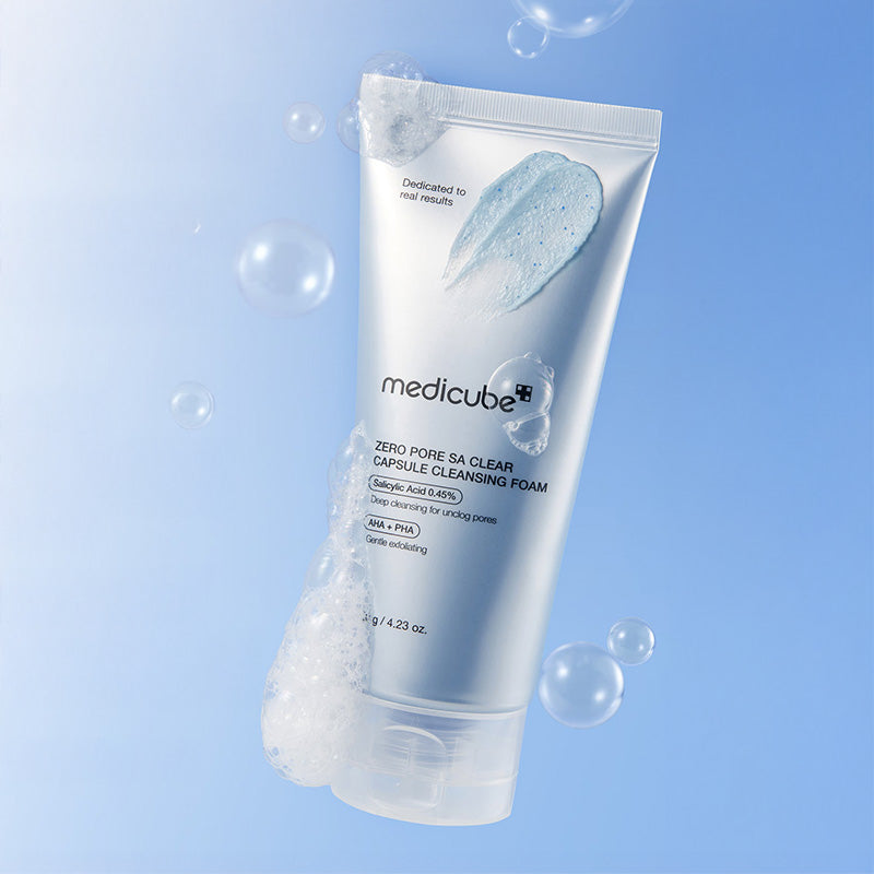 Zero Pore SA Clear Capsule Cleansing Foam Medicube